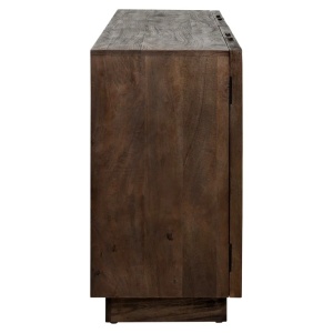 COMODA BRYANT, 162 CM, MARO, DIN LEMN DE MANGO SI OGLINDA, RICHMOND INTERIORS - Img 2