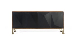 COMODA LIVING ELEGANTA, ARTIM 1978, DIN METAL SI LEMN DE MANGO, ARTIM GROUP SELECTION - Img 2