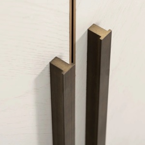 COMODA WHITEBONE BRASS, 225 CM, ALB/AURIU ANTICHIZAT, DIN FURNIR DE STEJAR SI METAL, RICHMOND INTERIORS - Img 7