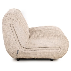 FOTOLIU KYLI CREM JASPER, S4768, CONFECTIONAT DIN 100% POLIESTER, LEMN RECICLAT SI SPUMA, STIL MODERN - Img 2