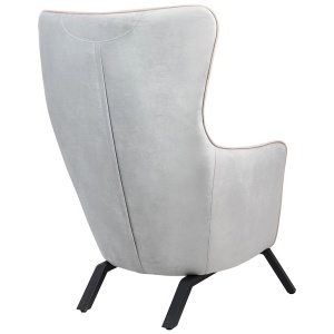 FOTOLIU VIGO VELVET GRI/BEJ/NEGRU,, TAPITAT CU CATIFEA, STIL MODERN - Img 3