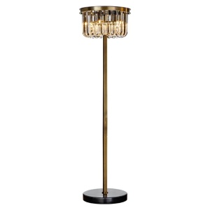 LAMPADAR DAGMAR, 150 CM, BRONZ, DIN MARMURA, STICLA SI METAL, RICHMOND INTERIORS