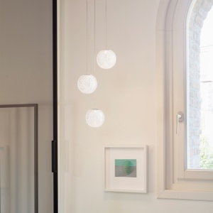 LUSTRA DIAMOND SP3, CROM, DIN METAL, STIL MODERN - Img 2