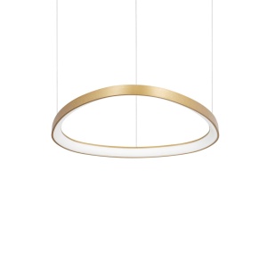 LUSTRA GEMINI SP D061, 61CM, ALAMA, DIN METAL SI POLICARBONAT, STIL MODERN