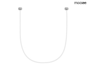 LUSTRA LASSO 800 SMART SILVER, CONFECTIONATA DIN OTEL, STIL MODERN