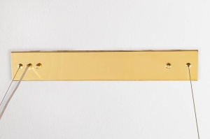 LUSTRA MODERNA 118CM, ROYAL, METAL AURIU, DESIGN DEOSEBIT - Img 4