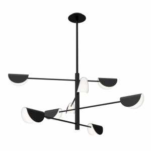 LUSTRA MOLLIS MOD126PL-08B, DIN METAL SI PLASTIC ACRILIC, STIL MODERN, MAYTONI - Img 2