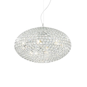LUSTRA ORION SP8, CROM, DIN CRISTAL, STIL MODERN