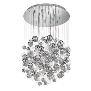 LUSTRA/PLAFONIERA BOLLICINE SP14 CROM DESIGN MODERN IDEAL LUX - Img 3