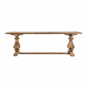 MASA DINING ABO REF. 22339, DIN LEMN MASIV DE PIN, STIL VINTAGE, VIC - Img 2