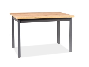 MASA DINING ADAM 120x68 STEJAR LANCELOT/ANTRACIT STIL SCANDIAV SIGNAL - Img 2