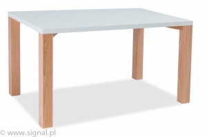 MASA DINING EGON 120X80 ALB MAT/FAG STIL SCANDINAV SIGNAL - Img 3