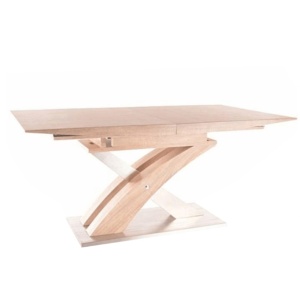 MASA DINING EXTENSIBILA BONET, STEJAR/CROM, STIL MODERN, TK - Img 3