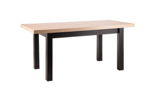 MASA DINING EXTENSIBILA PRESTO, 140/218 CM, STEJAR ARTISAN/NEGRU, DIN PAL LAMINAT, STIL MODERN - Img 7