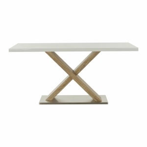 MASA DINING FARNEL, ALB EXTRA LUCIOS/STEJAR, STIL MODERN, TK - Img 4