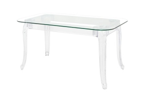 MASA DINING KING 160 CM, CONFECTIONATA DIN POLICARBONAT SI STICLA SECURIZATA, STIL MODERN