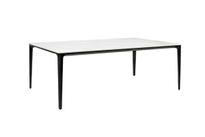 MASA DINING SLIM 200 ALBA, CONFECTIONATA DIN CERAMICA SI METAL, STIL MODERN