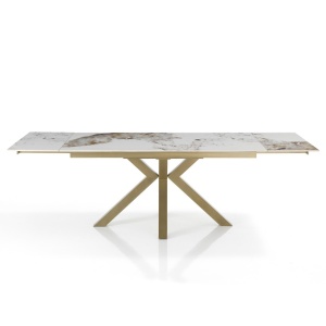 MASA EXTENSIBILA 160/240CM, TYCHI, DIN METAL SI CERAMICA CU FINISAJ MARMURA, ARTIM GROUP SELECTION - Img 3