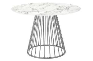 MASA LIVING DIN METAL SI MDF, GLAM MARBLE 110 STIL MODERN
