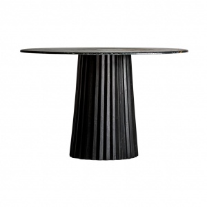 MASA LIVING PLISSÉ REF. 28589, DIN LEMN MASIV DE MANGO SI MARMURA, STIL MODERN, VIC