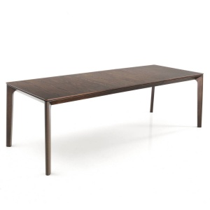 MASA SUFRAGERIE 160/240CM, VARM DARK WOOD, COD 4703, STIL MODERN, REALIZAT DIN LEMN MASIV SI MDF - Img 2