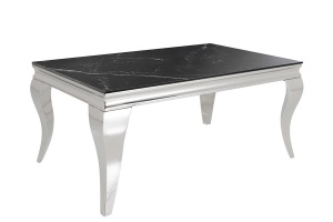 MASUTA DE CAFEA, BAROC, 100CM, PIATRA SINTERIZATA SI METAL, ARTIM GROUP SELECTION - Img 4