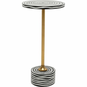 MASUTA DE CAFEA DOMERO SWIRL 25, CONFECTIONATA DIN MDF SI OTEL, STIL MODERN