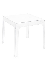 MASUTA DE CAFEA GHOST, TRANSPARENTA, CONFECTIONATA DIN POLICARBONAT, STIL MODERN - Img 2