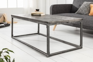 MASUTA DE CAFEA, INFINITY HOME 100CM, LEMN MASIV MANGO, COD 40058 DESIGN RETRO - Img 2