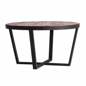 MASUTA DE CAFEA MINOT REF. 27067, DIN LEMN MASIV DE PIN, STIL INDUSTRIAL, VIC