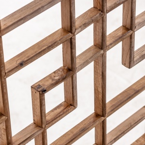 PANEL DECORATV YUHNAN REF. 20465, DIN LEMN MASIV DE ULM, STIL CLASIC, VIC - Img 2