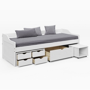 PAT CU SPATIU DE DEPOZITARE MAXI NEW, ALB, STIL MODERN, TK - Img 2