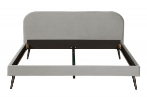 PAT DUBLU FAMOUS 160x200CM TAPITERIE GRI ARGINTIU, COD 39697 STIL MODERN - Img 6