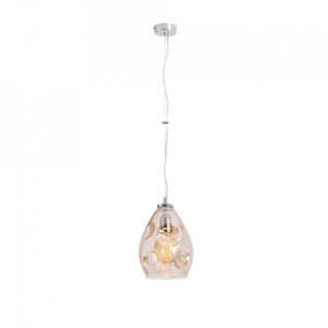PENDUL ALMERIA TRANSPARENT/AURIU 1032G/M, DIN METAL SI STICLA, STIL CLASIC, ALDEX