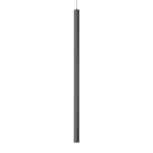 PENDUL ULTRATHIN D100 SQUARE, NEGRU, DIN METAL, STIL MODERN