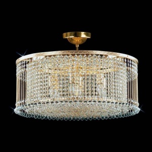 PLAFONIERA PRECIOSA CRYSTAL- AUR 24K CB 1030/00/008
