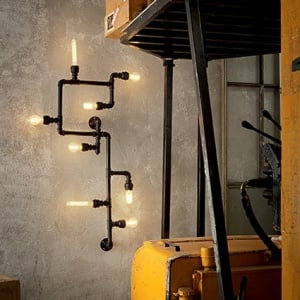 PLAFONIERA VINTAGE NEAGRA PLUMBER PL8