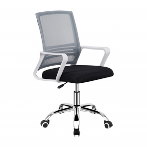 SCAUN DE BIROU APOLO 2 NEW, GRI/NEGRU/ALB, STIL MODERN, TK