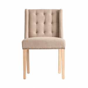 SCAUN ERFURT REF. 24221, CULOAREA NISIPULUI, STIL CLASIC, LEMN MASIV DE PIN, PANZA SI SPUMA, VIC