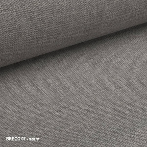 SCAUN PIVOTANT SEMPRE, GRI 07/GRI INCHIS/NEGRU MAT, TAPITERIE DIN STOFA BREGO, PIELE ECO SI PICIOARE DIN METAL, STIL MODERN - Img 7