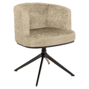 SCAUN ROTATIV, CHEYENNE, NISIPIU, METAL, STOFA, SPUMA, RICHMOND INTERIORS