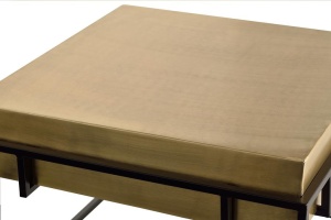 SET 2 MASUTE DE CAFEA 1186, AURIU/NEGRE, METAL, STIL MODERN G&C - Img 2