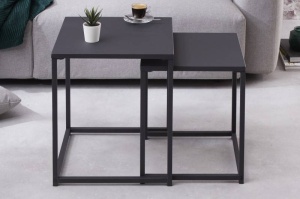 SET 2 MASUTE DE CAFEA DURA, DIN METAL, COD 40859, STIL INDUSTRIAL