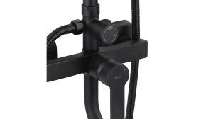SET DE DUS ARGUS, NEGRU MAT, DIN ALAMA, CALITATE SUPERIOARA - Img 5