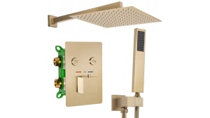 SET DE DUS INCASTRAT REA FENIX DAVIS + BOX, AURIU PERIAT, DIN ALAMA, CALITATE SUPERIOARA