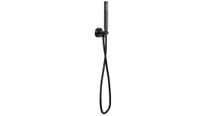 SET DE DUS INCASTRAT REA OVAL + BOX, NEGRU, DIN ALAMA, CALITATE SUPERIOARA - Img 5