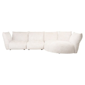 SOFA LOYD LOVELY CREAM 11, S5162, CONFECTIONATA DIN LEMN, SPUMA SI 100% POLIESTER, RICHMOND INTERIOR - Img 3