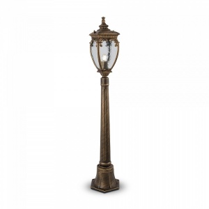 STALP EXTERIOR FLEUR O414FL-01GB1, DIN ALUMINIU, STIL MODERN, MAYTONI