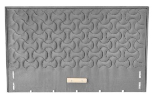 TABLIE PAT, MODULO W2 160, GRI, MONOLIT 85, TAPITATA IN CATIFEA - Img 4