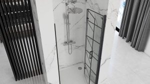 USA DE DUS, REA MOLIER, PLIABIL, 100, NEGRU, DESIGN MODERN, CALITATE SUPERIOARA, REA - Img 4
